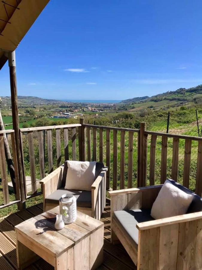 Villaladiva Boutique Glamping Massignano Exterior foto
