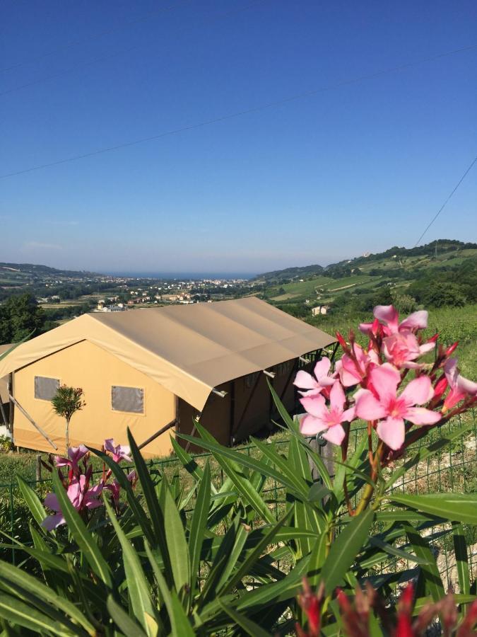 Villaladiva Boutique Glamping Massignano Exterior foto