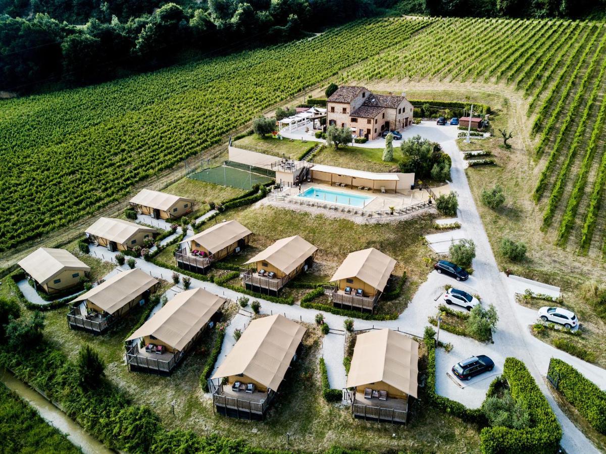 Villaladiva Boutique Glamping Massignano Exterior foto